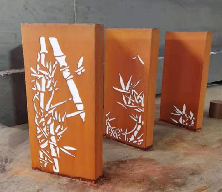 畅好乡锈钢板灯箱